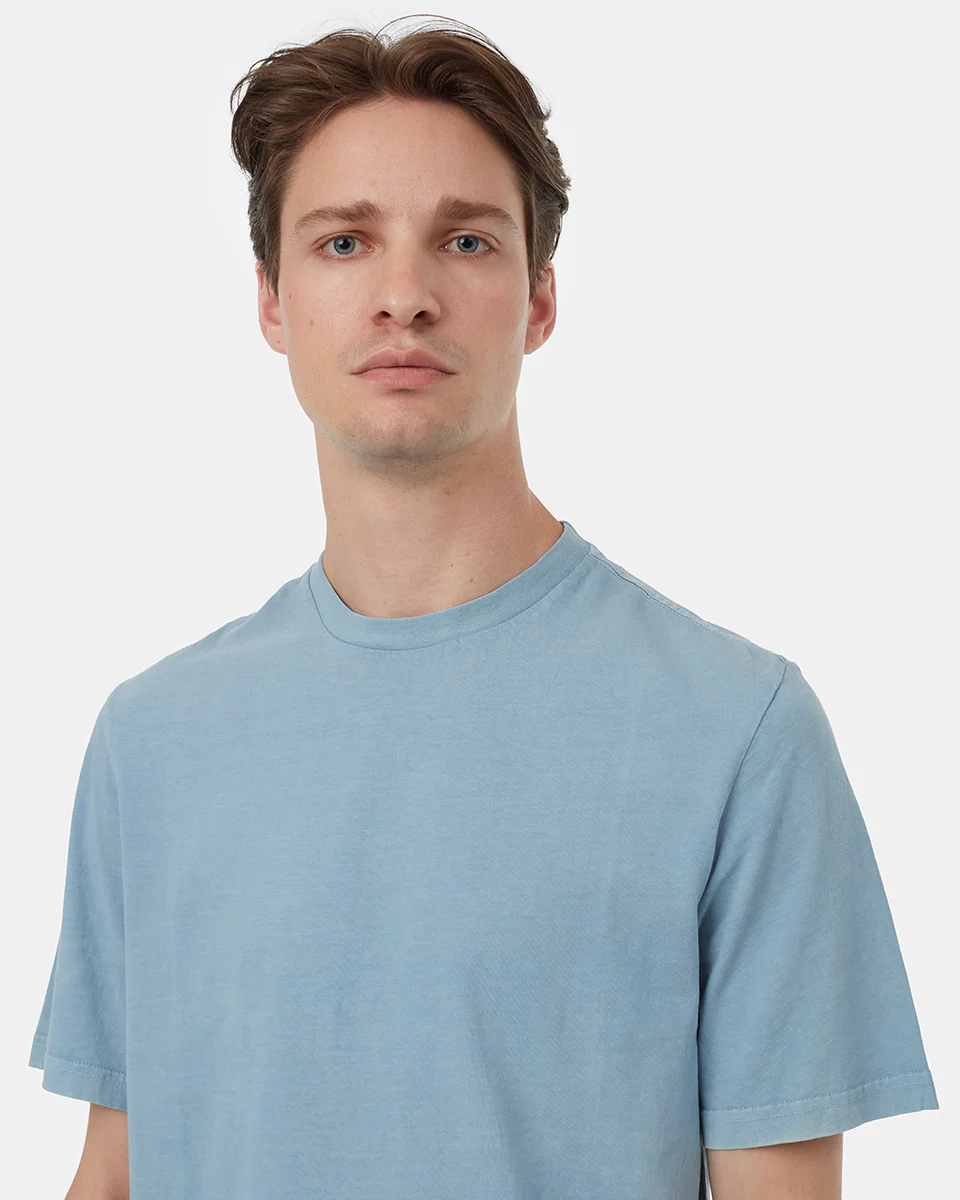 Regenerative Cotton Step Hem T-Shirt - Image 3