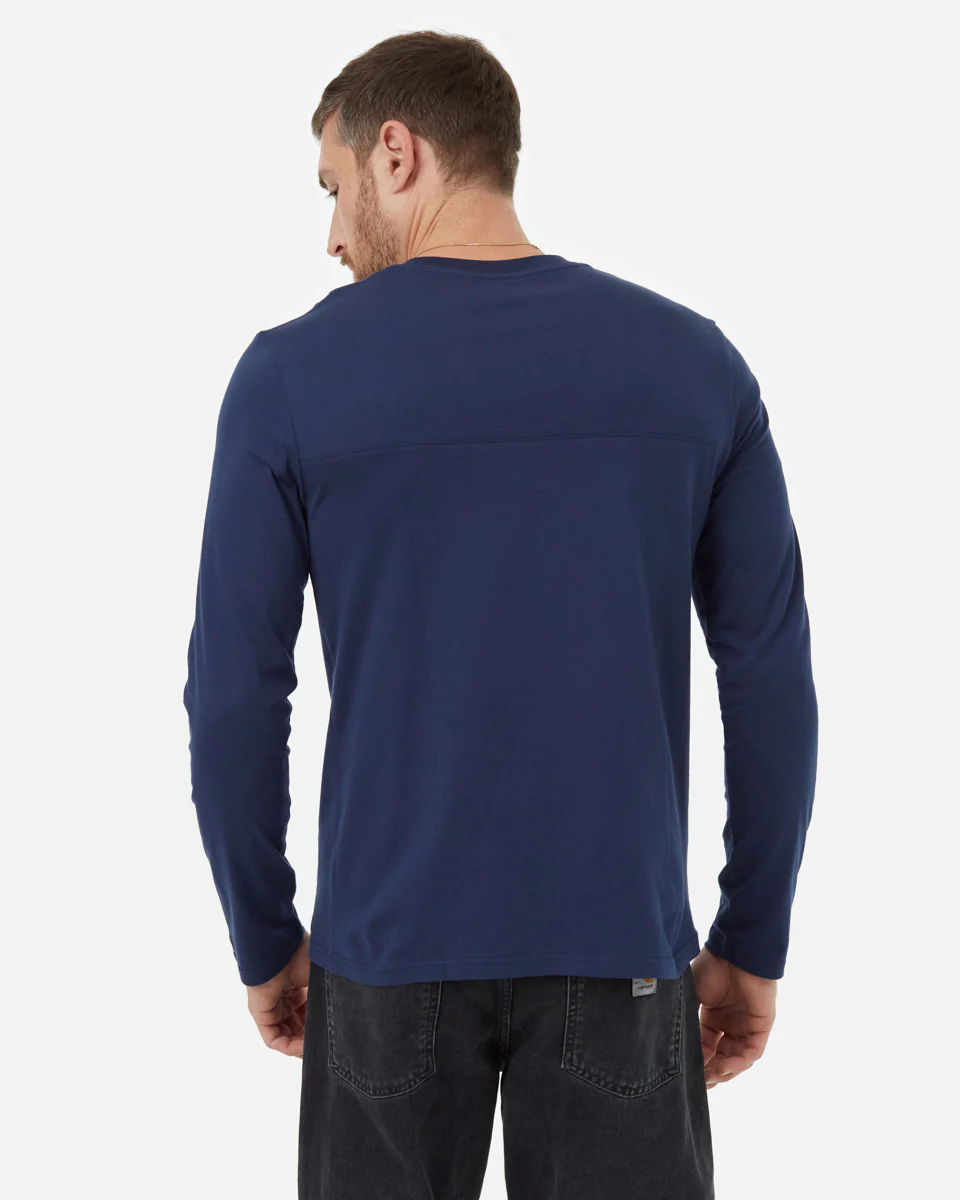Set In Sleeve Yoke Henley - Image 3