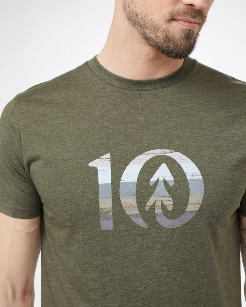 Spruce Stripe Ten T-Shirt - Image 3