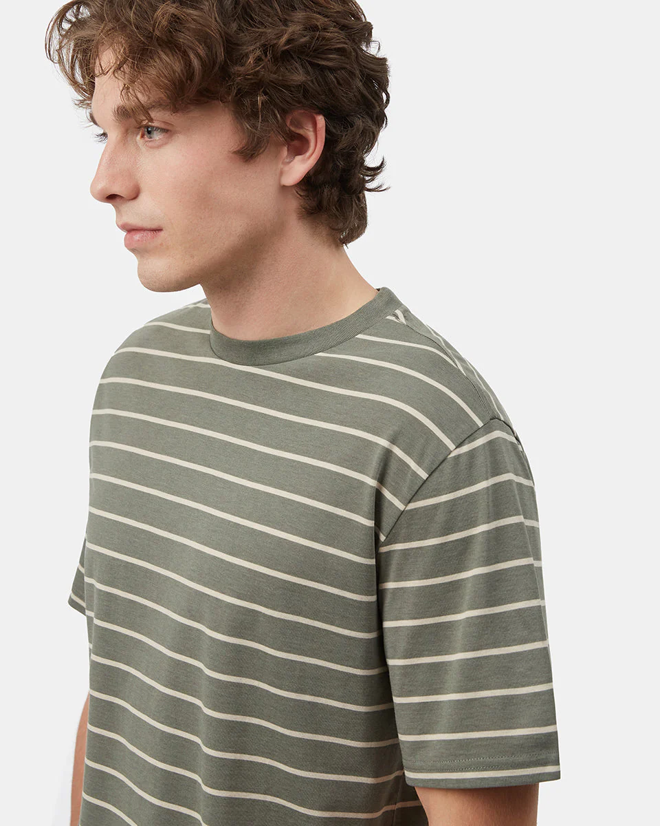 Stripe Relaxed T-Shirt - Image 4