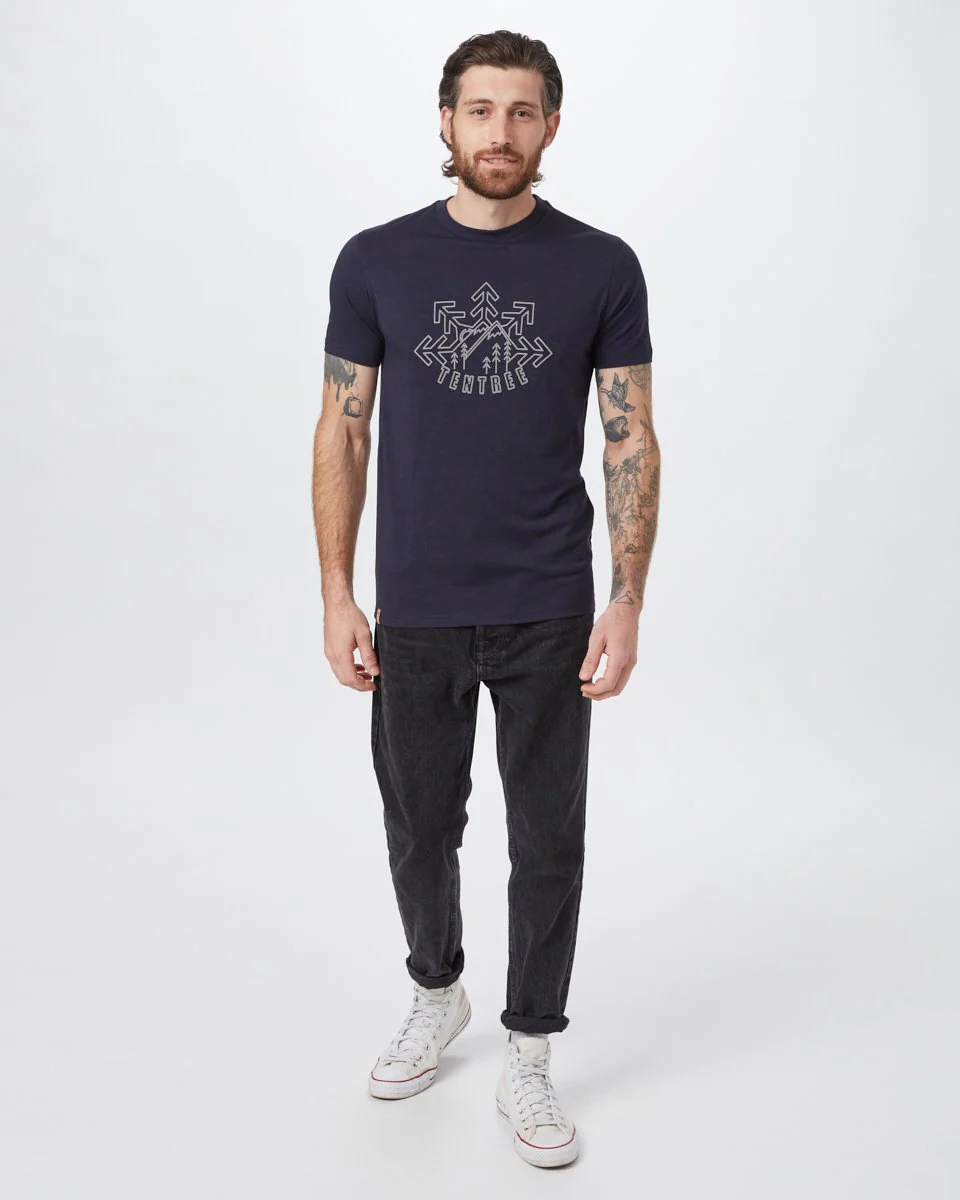 Tentree Winter Mountain T-Shirt - Image 2