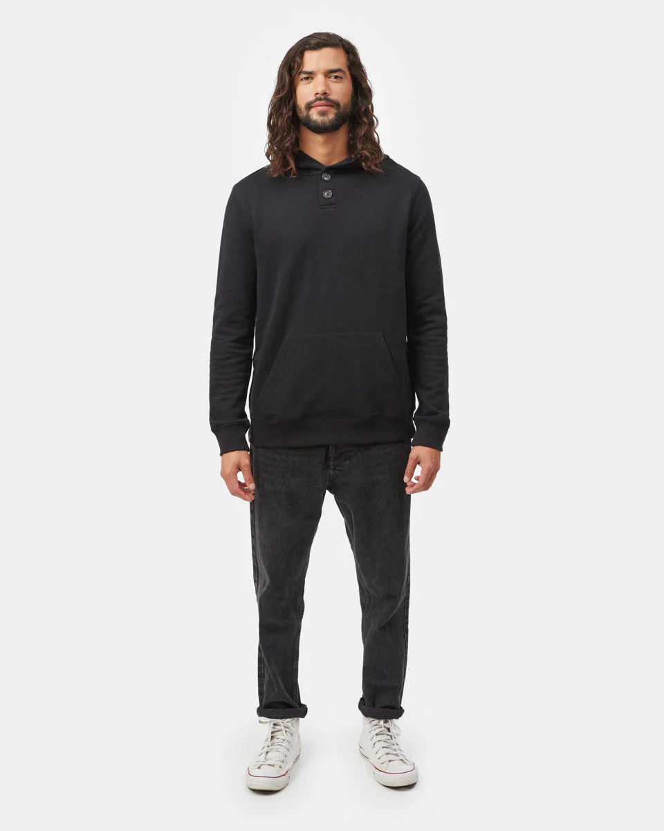 Treefleece 1/4 Button Hoodie - Image 2