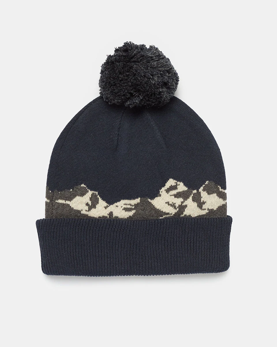Mountain Scenic Pom Beanie - Image 2