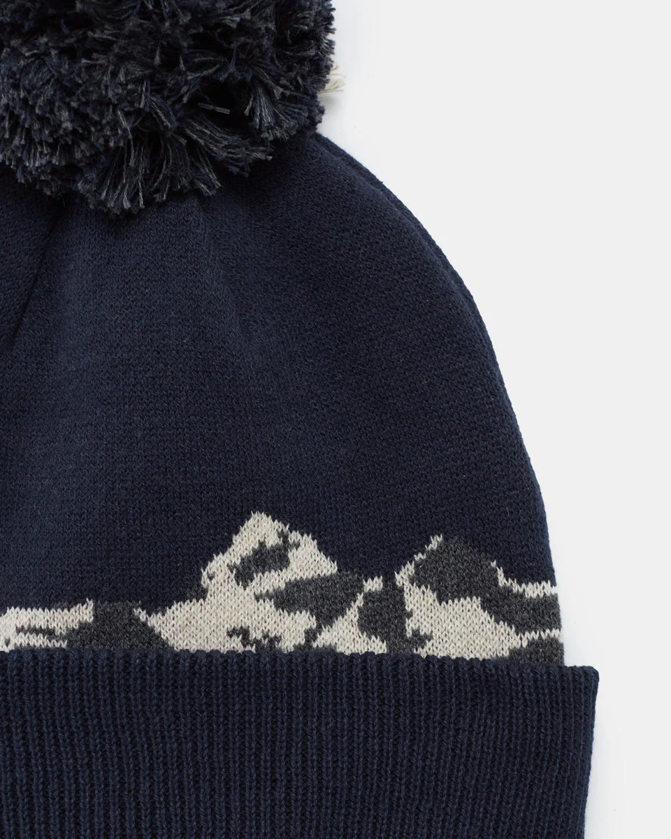 Mountain Scenic Pom Beanie - Image 3