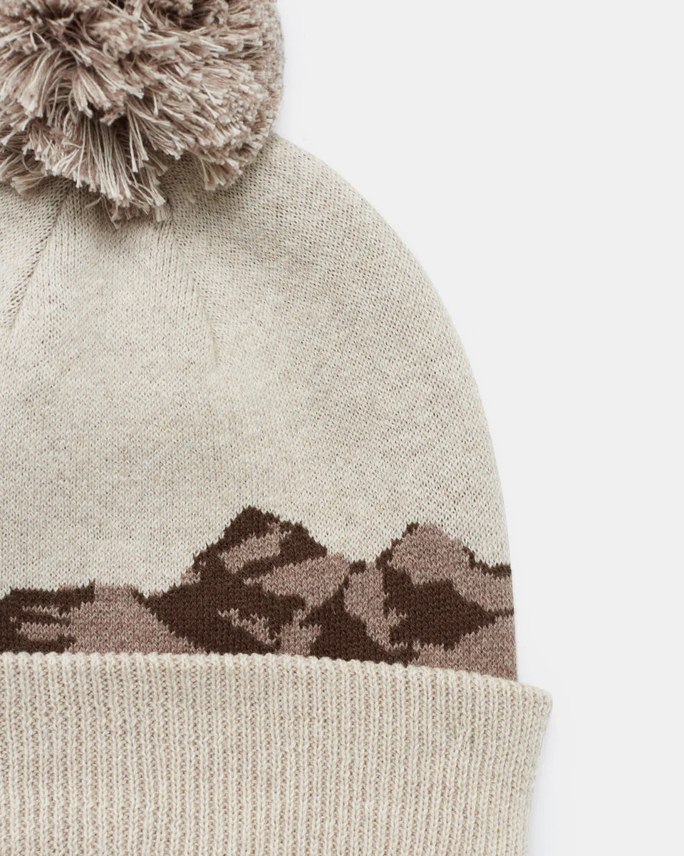 Mountain Scenic Pom Beanie - Image 3