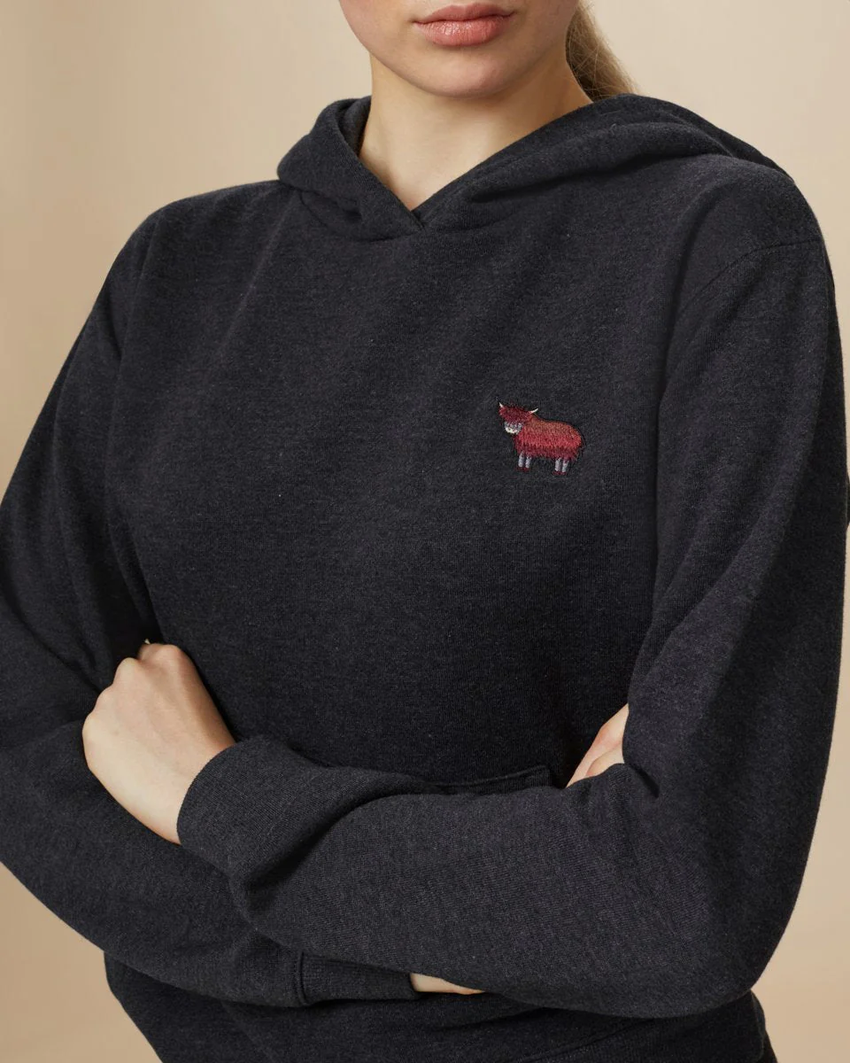 Nepal Embroidered Yak Hoodie - Image 2