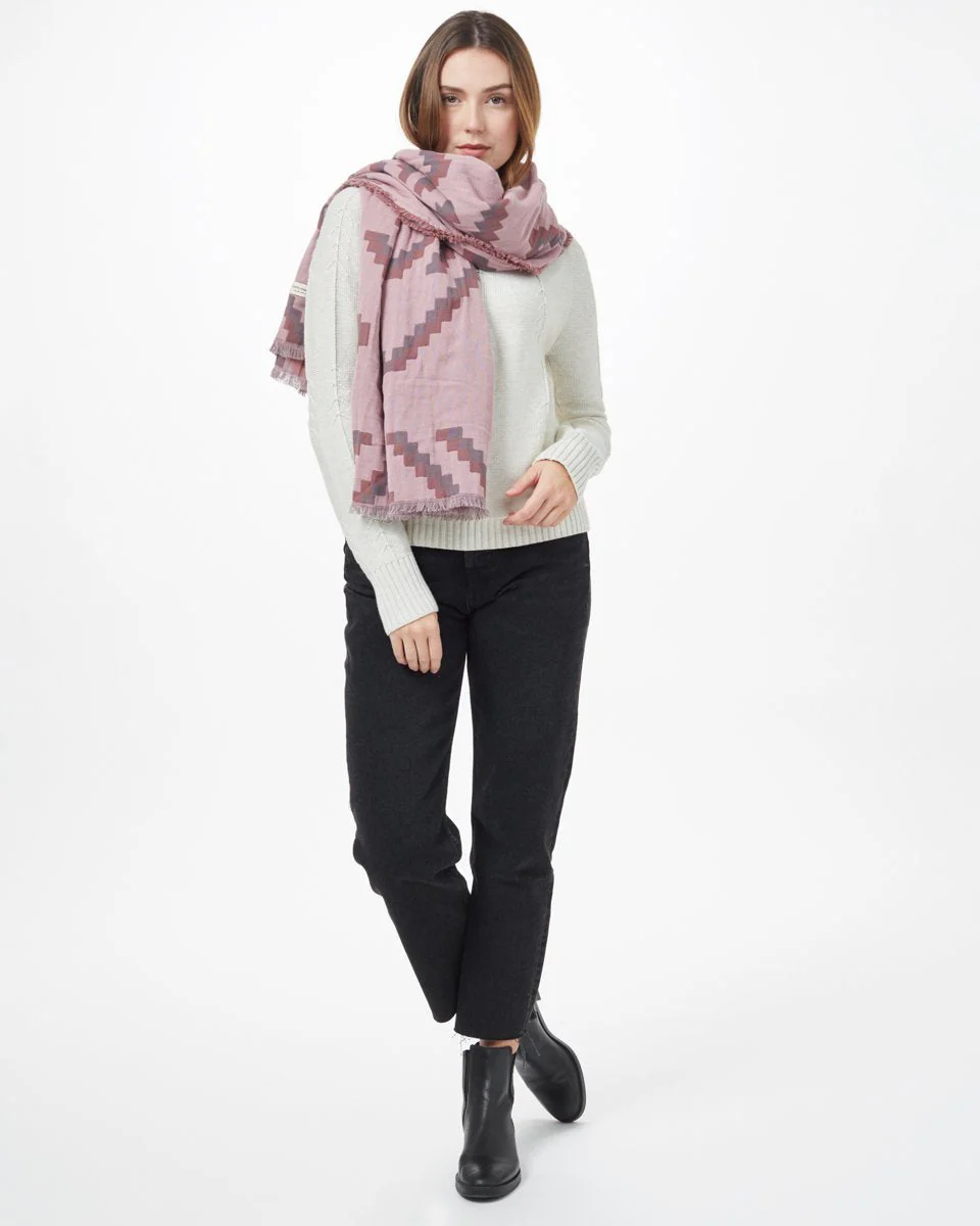 Organic Cotton Sumatra Blanket Scarf - Image 2