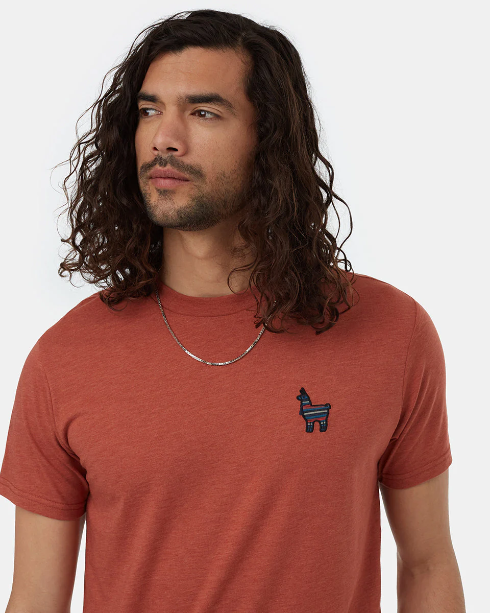 Peru Embroidered Llama T-Shirt - Image 4