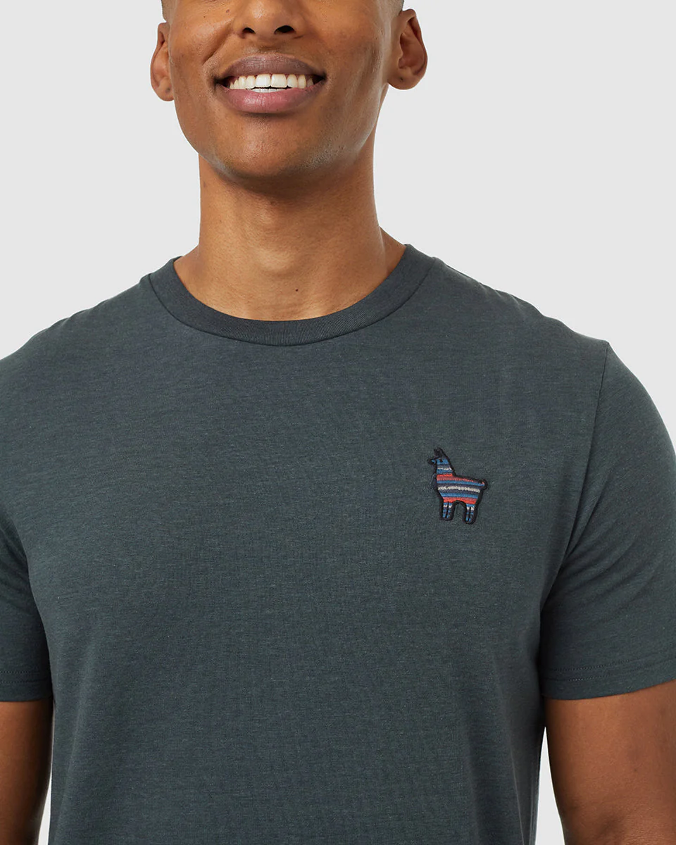 Peru Embroidered Llama T-shirt - Image 4