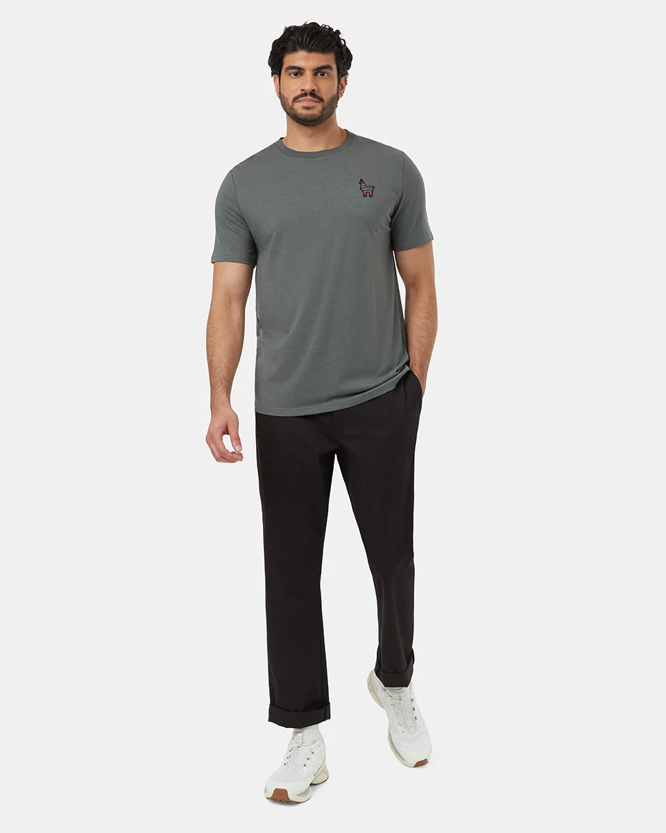 Peru Embroidered Llama T-Shirt - Image 2
