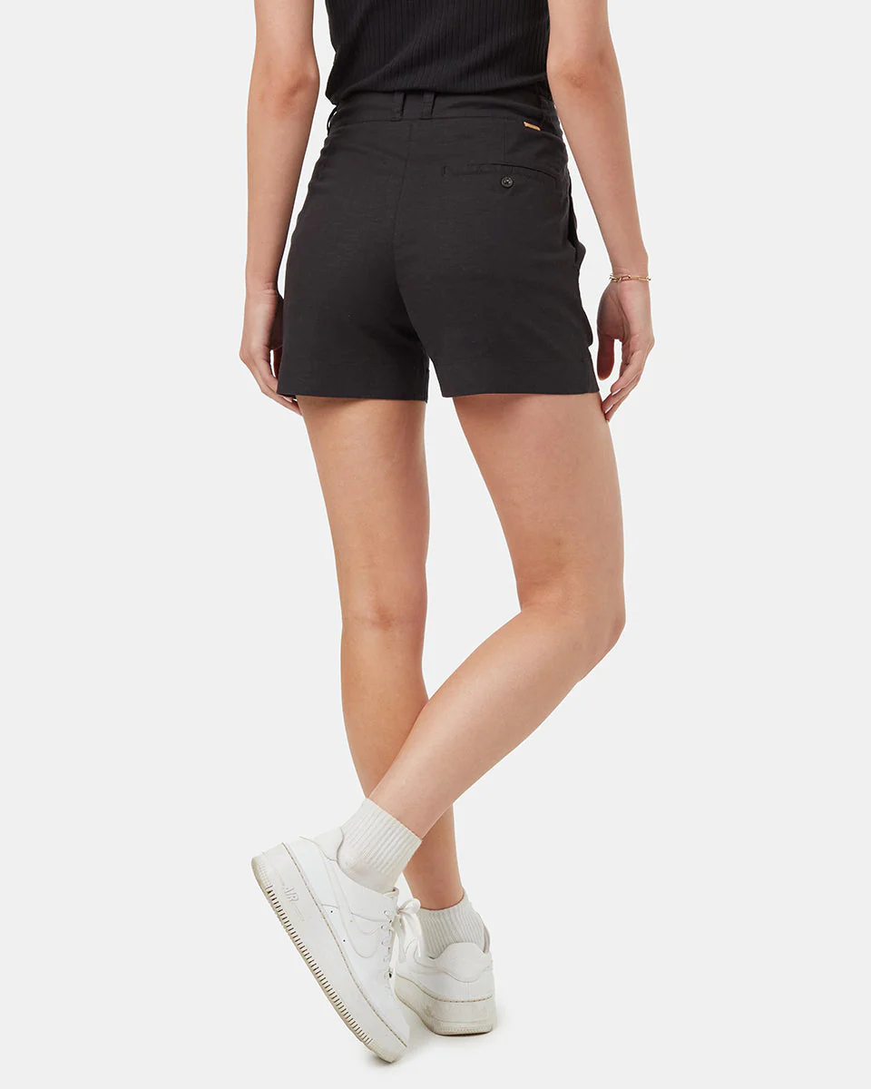 Pleated High Waisted Shorts - Image 3