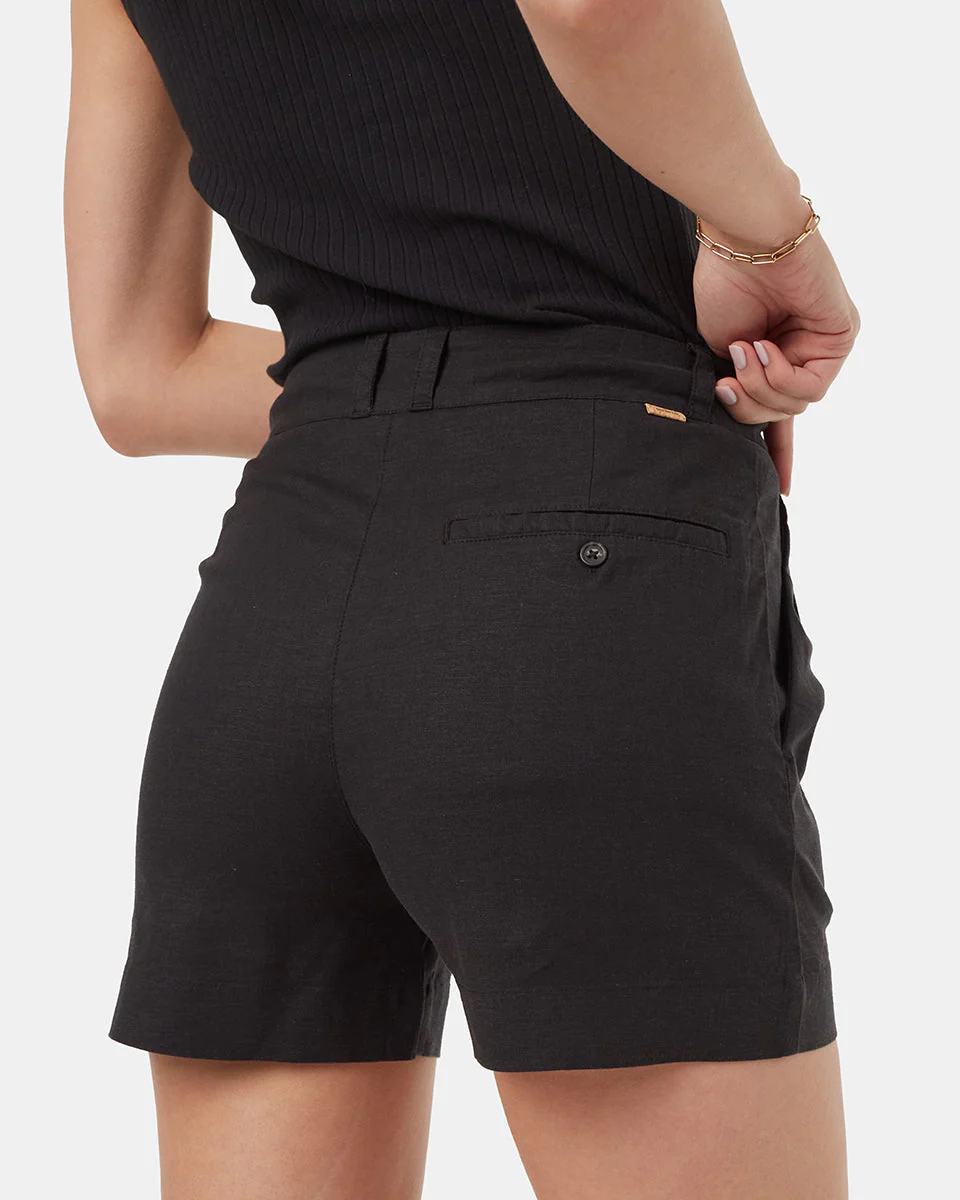 Pleated High Waisted Shorts - Image 5