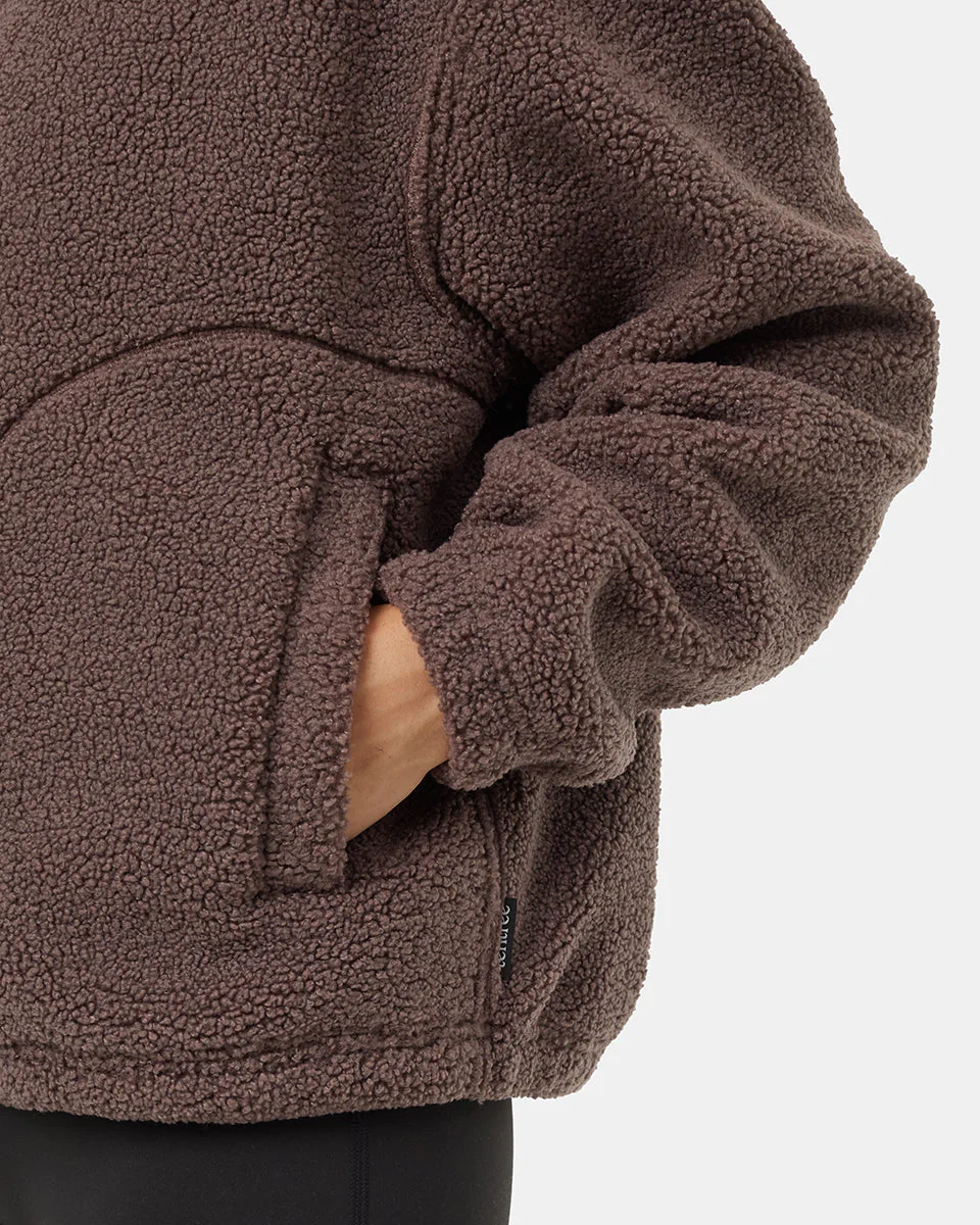 Recycled Boucle Reversible Full Zip - Image 5
