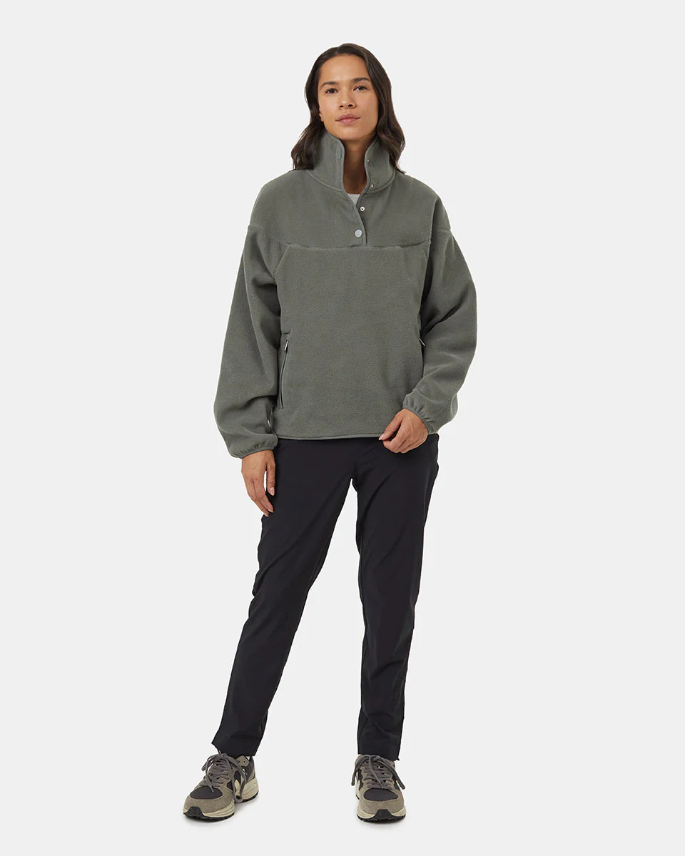 Recycled MicroFleece 1/4 Snap - Image 2