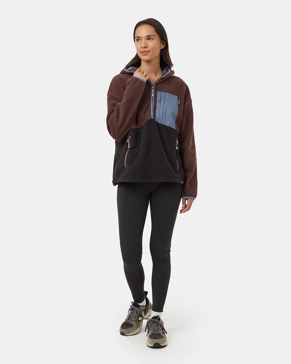 Recycled MicroFleece Contrast 1/4 Zip - Image 2