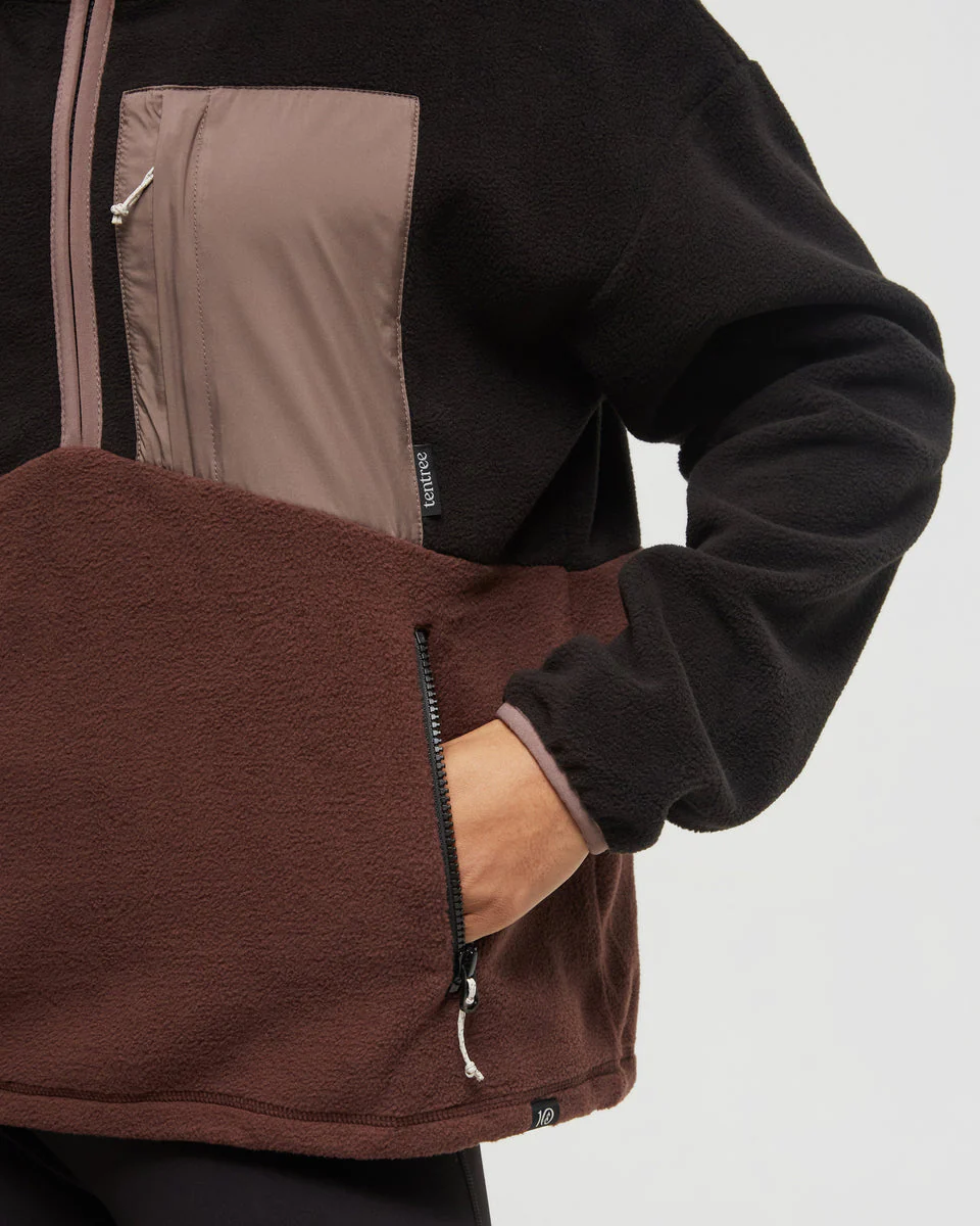 Recycled MicroFleece Contrast 1/4 Zip - Image 5