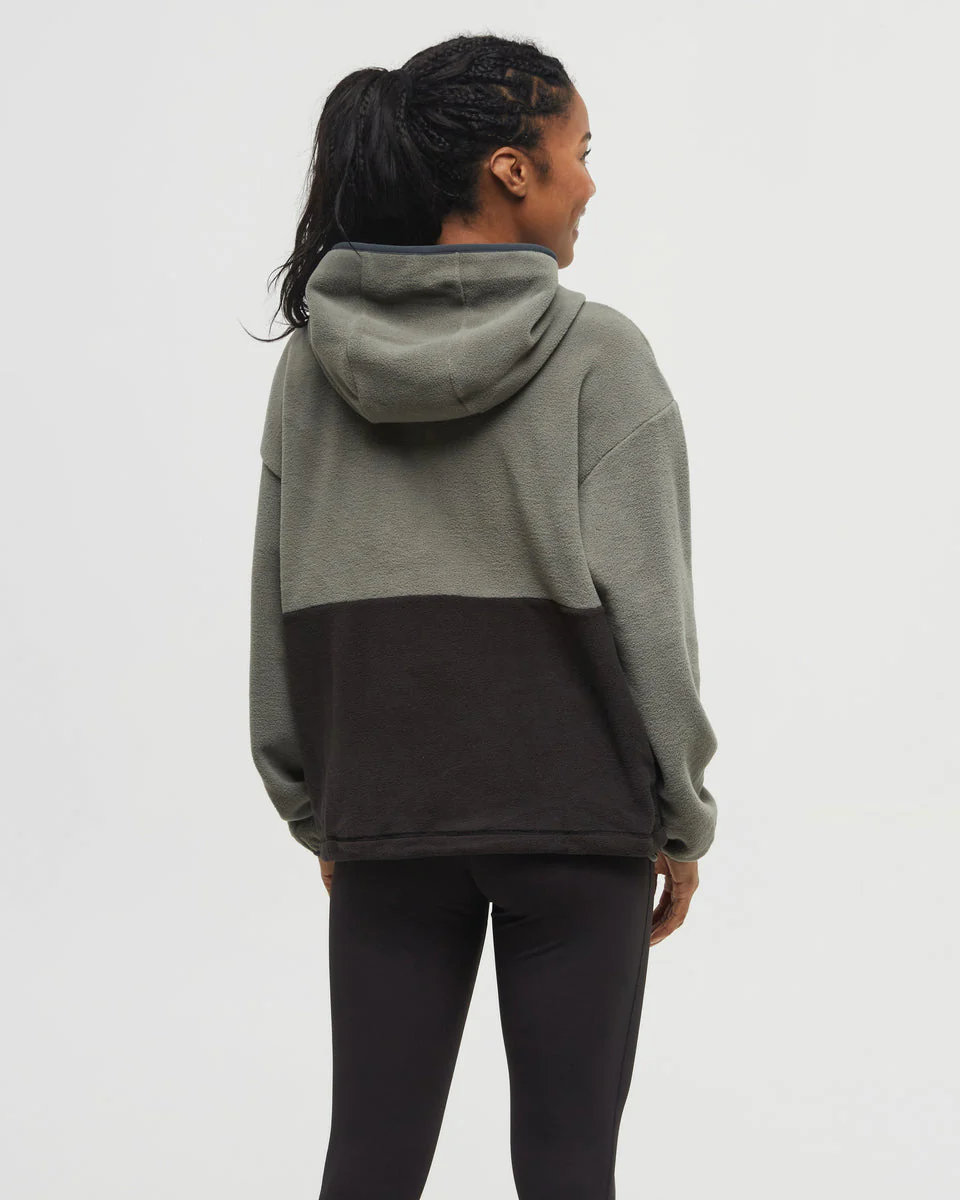 Recycled MicroFleece Contrast 1/4 Zip - Image 3