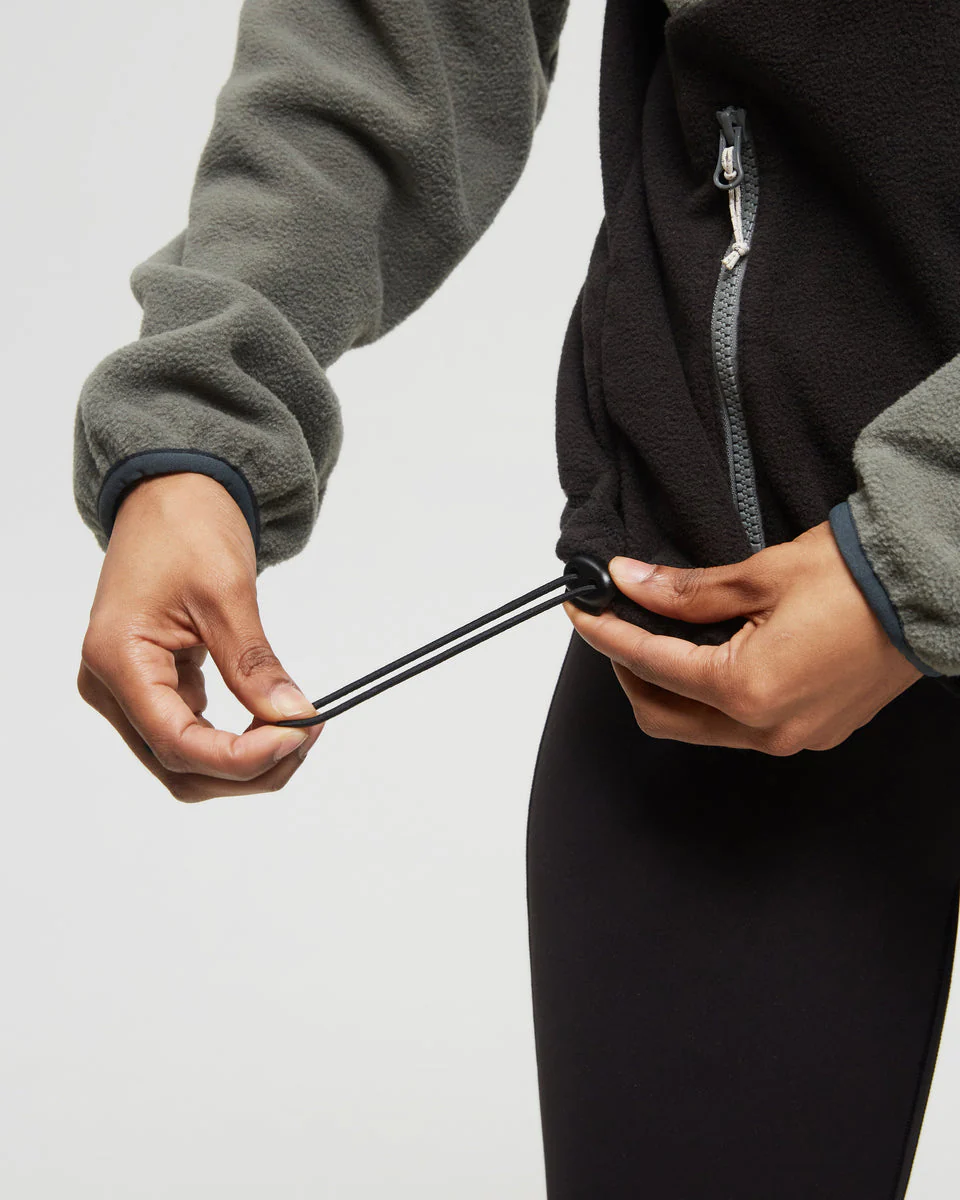Recycled MicroFleece Contrast 1/4 Zip - Image 5