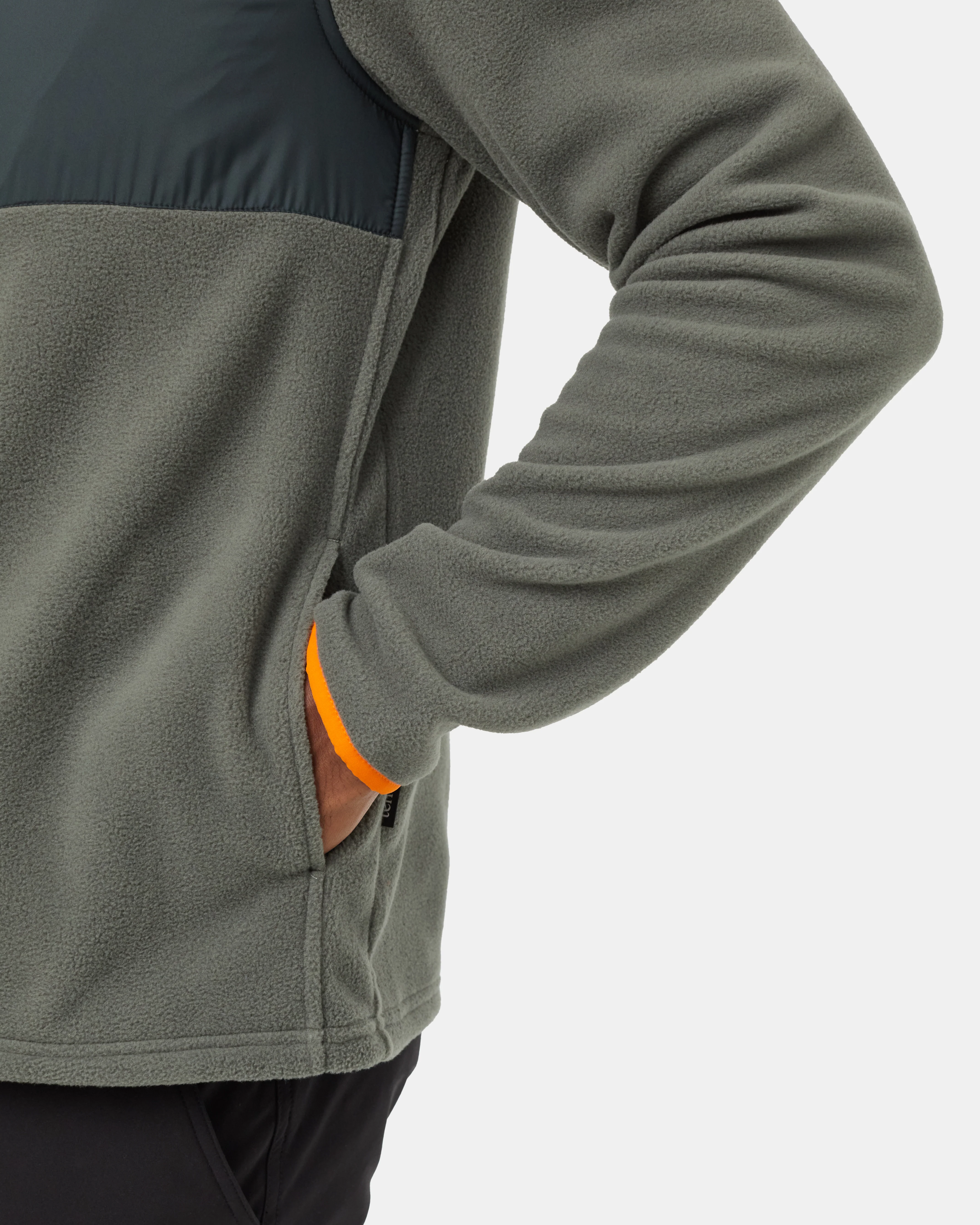 Recycled MicroFleece Contrast Full Zip - Image 5
