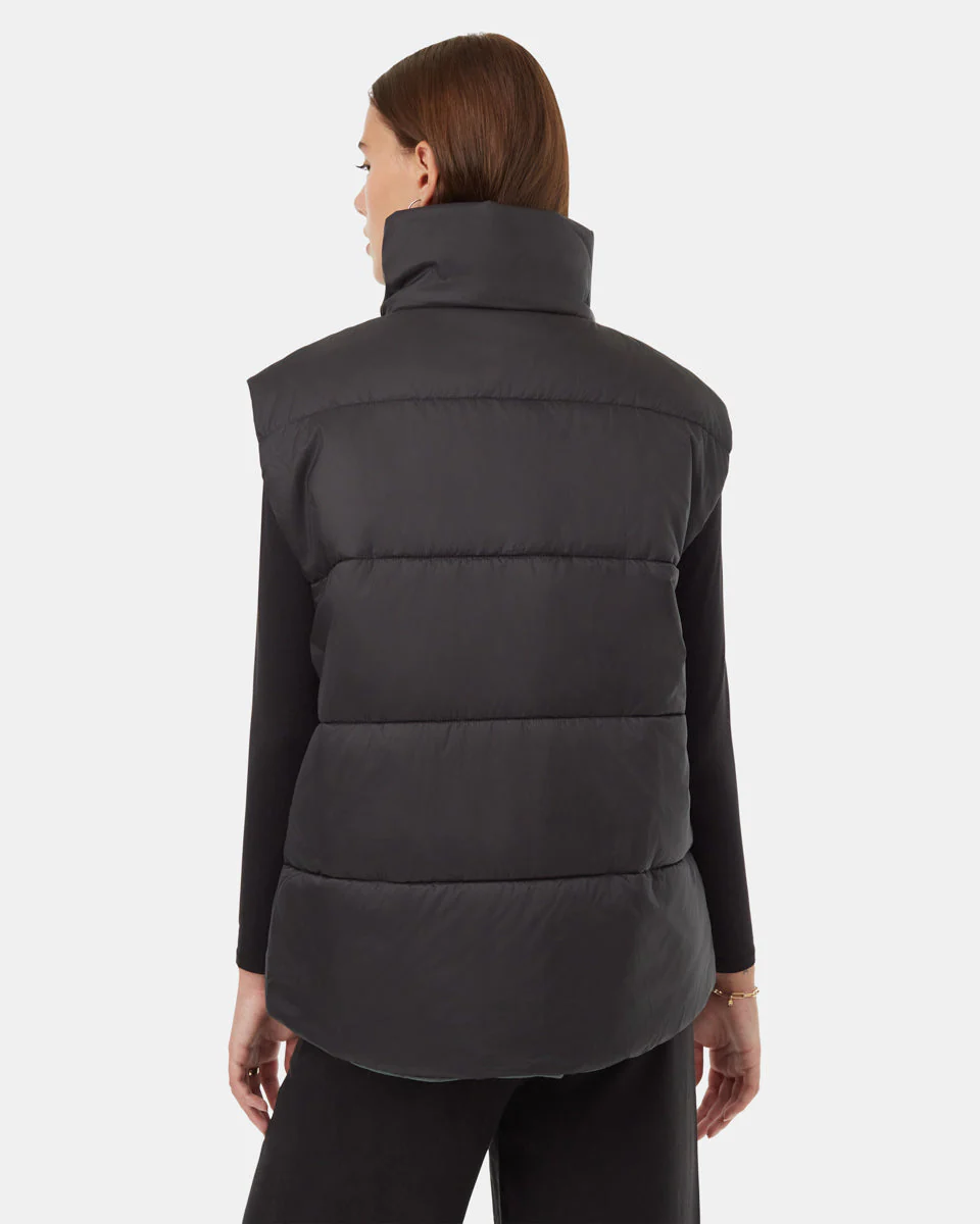 Reversible Cloud Shell Oversized Vest - Image 4