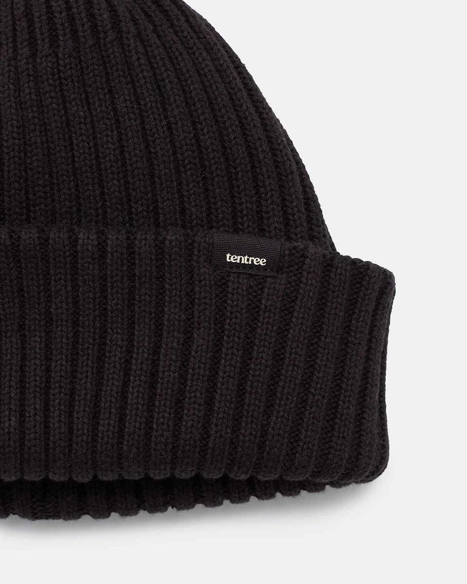 Short Ribbed Beanie - Image 3