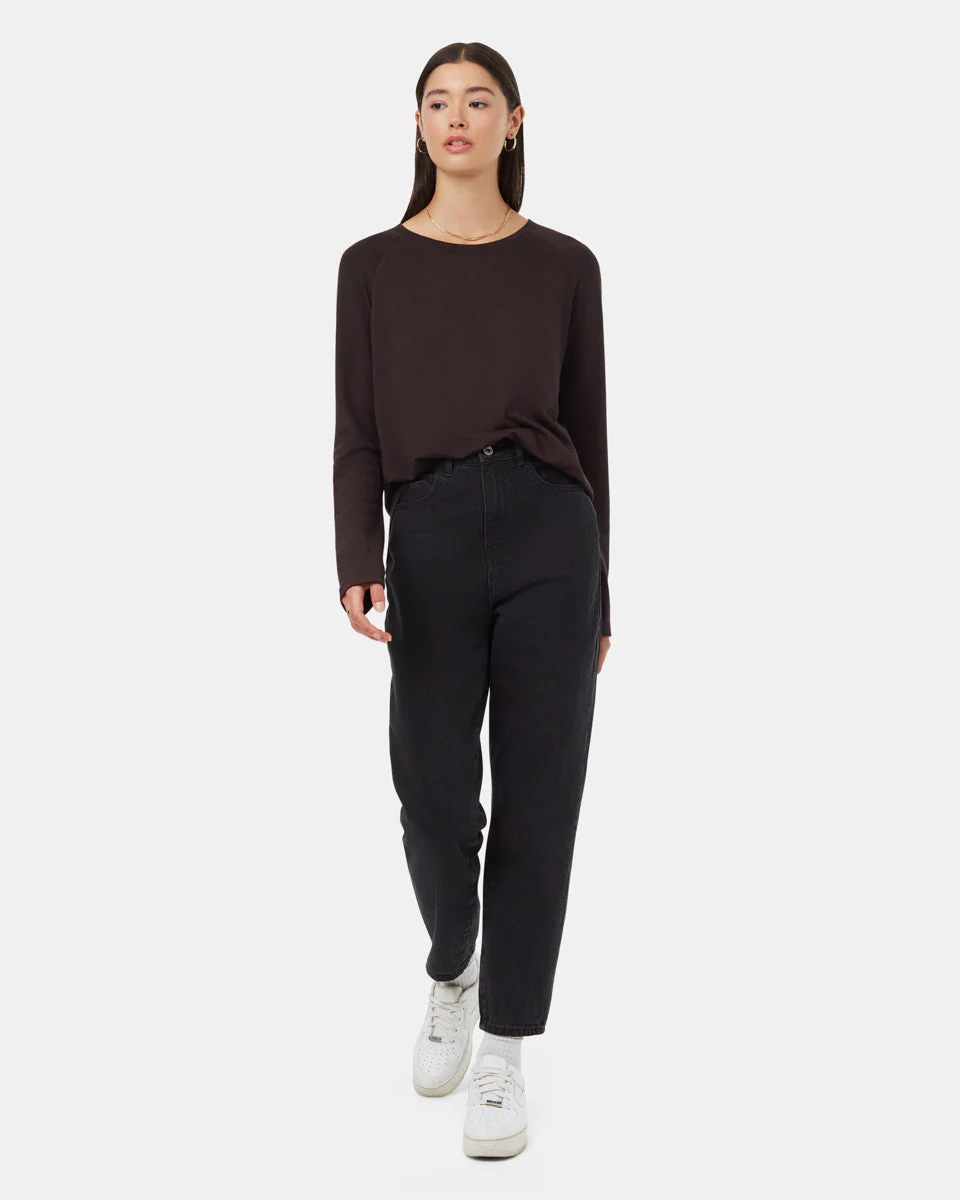 Soft EcoTerry Shirttail Crew - Image 2