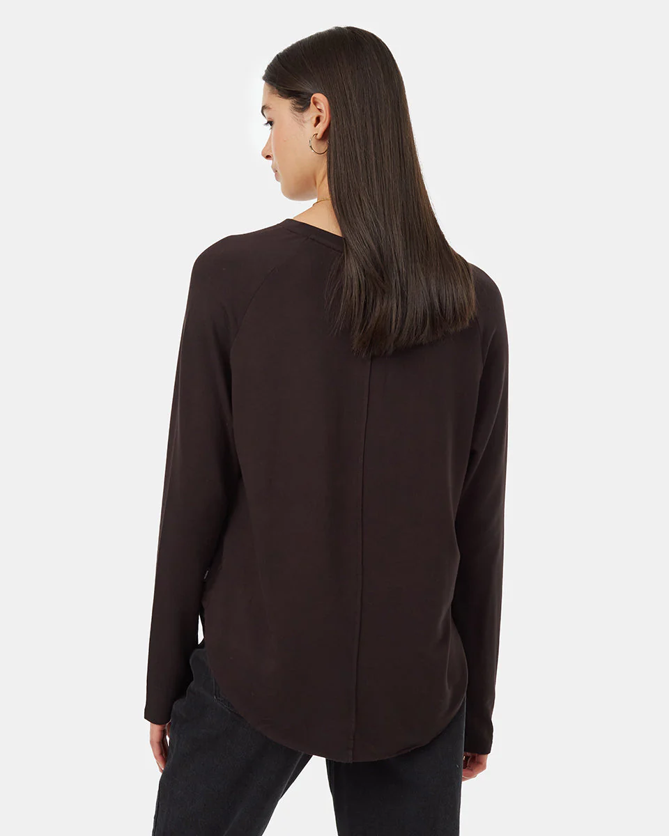 Soft EcoTerry Shirttail Crew - Image 3