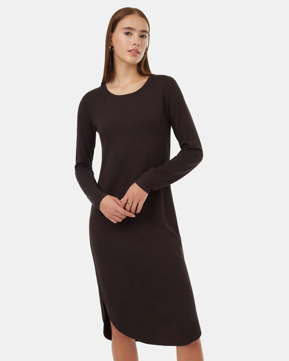 Soft EcoTerry Shirttail Dress - Image 2