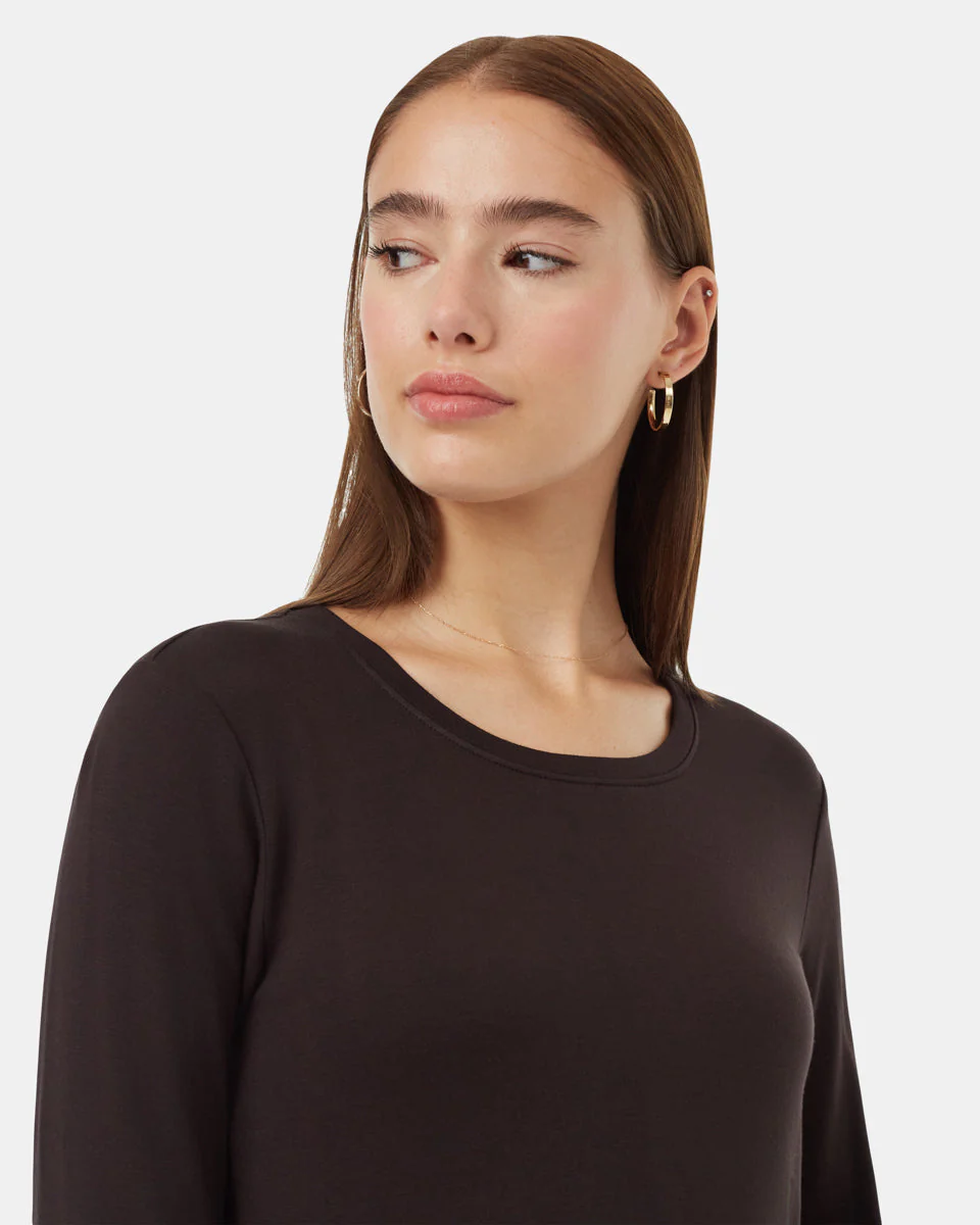 Soft EcoTerry Shirttail Dress - Image 4