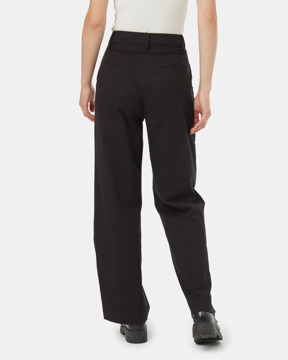 Soft EcoTwill Pleat Front Pant - Image 3