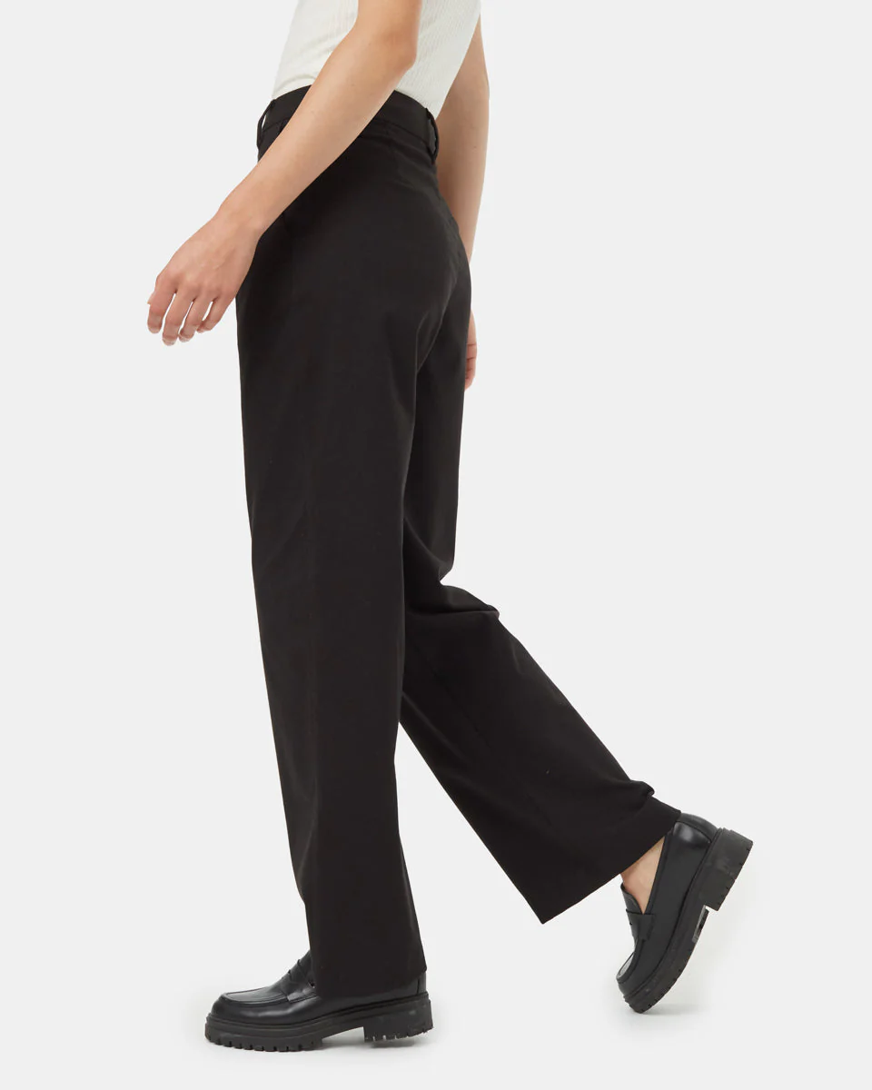 Soft EcoTwill Pleat Front Pant - Image 5