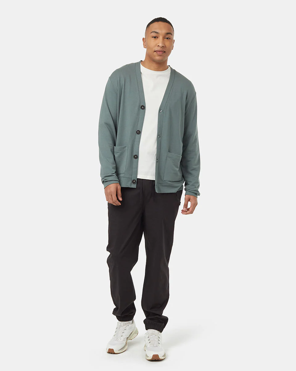 SoftTerry Light Button Front Cardigan - Image 2