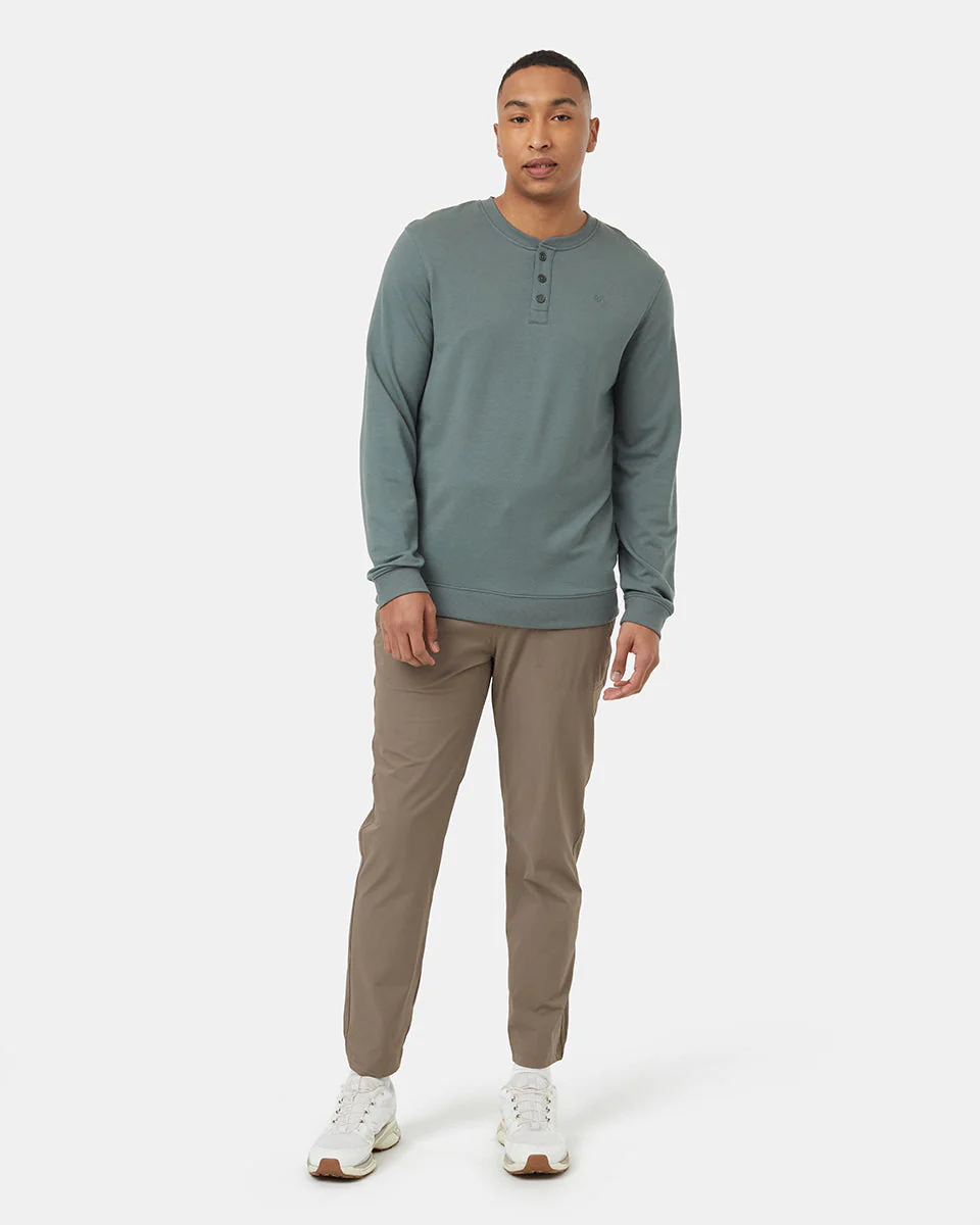 SoftTerry Light Placket Crew - Image 2