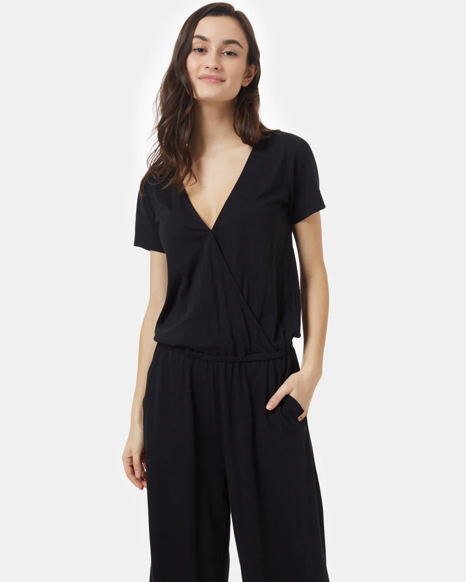 Blakely Shortsleeve Knit Jumpsuit - Image 2
