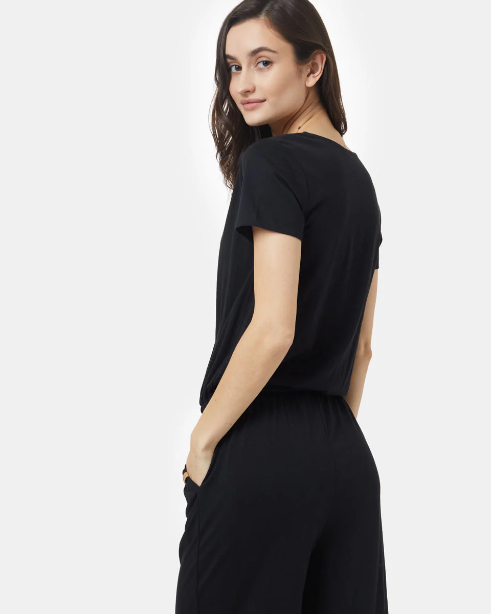 Blakely Shortsleeve Knit Jumpsuit - Image 4
