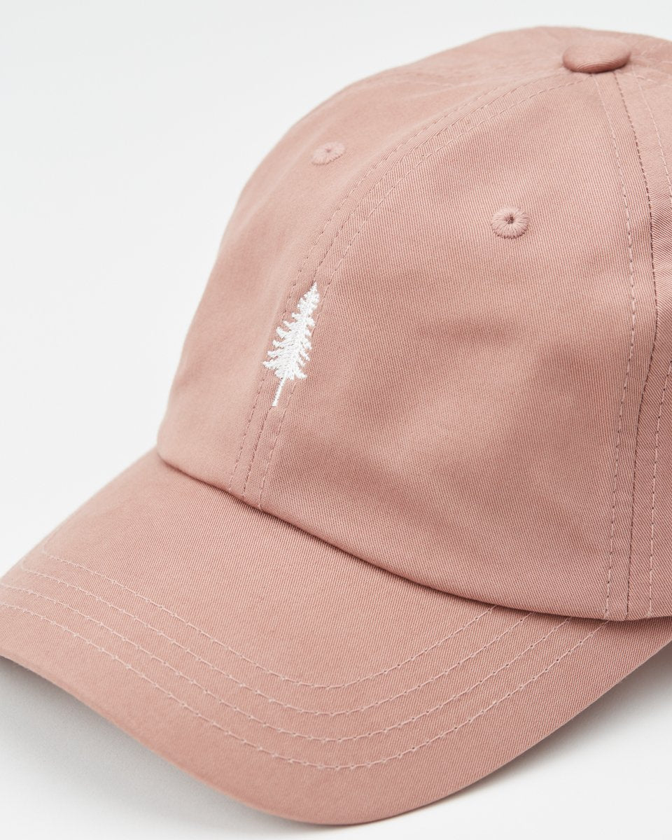 Tree Embroidery Tencel Peak Hat - Image 2