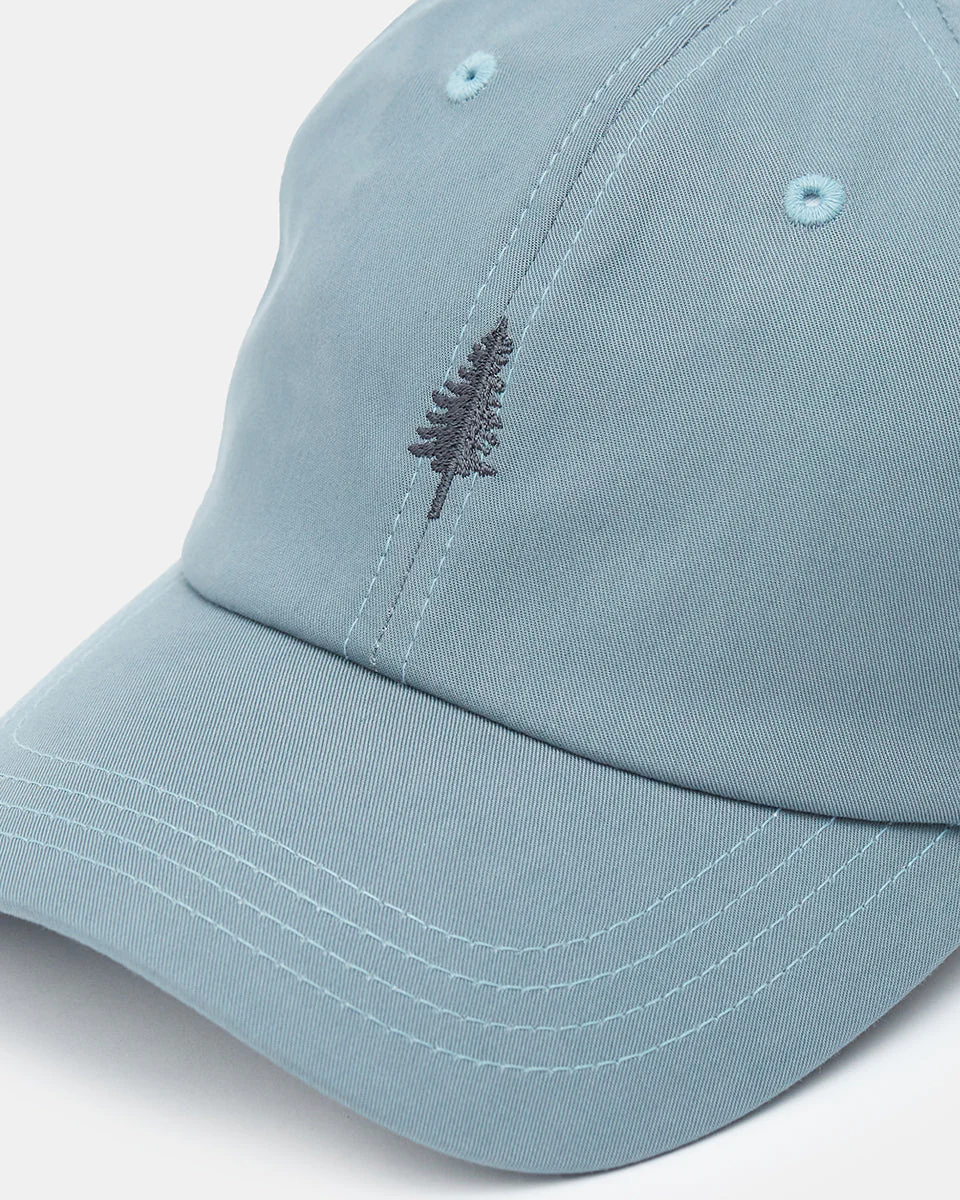 Tree Embroidery Tencel Peak Hat - Image 2