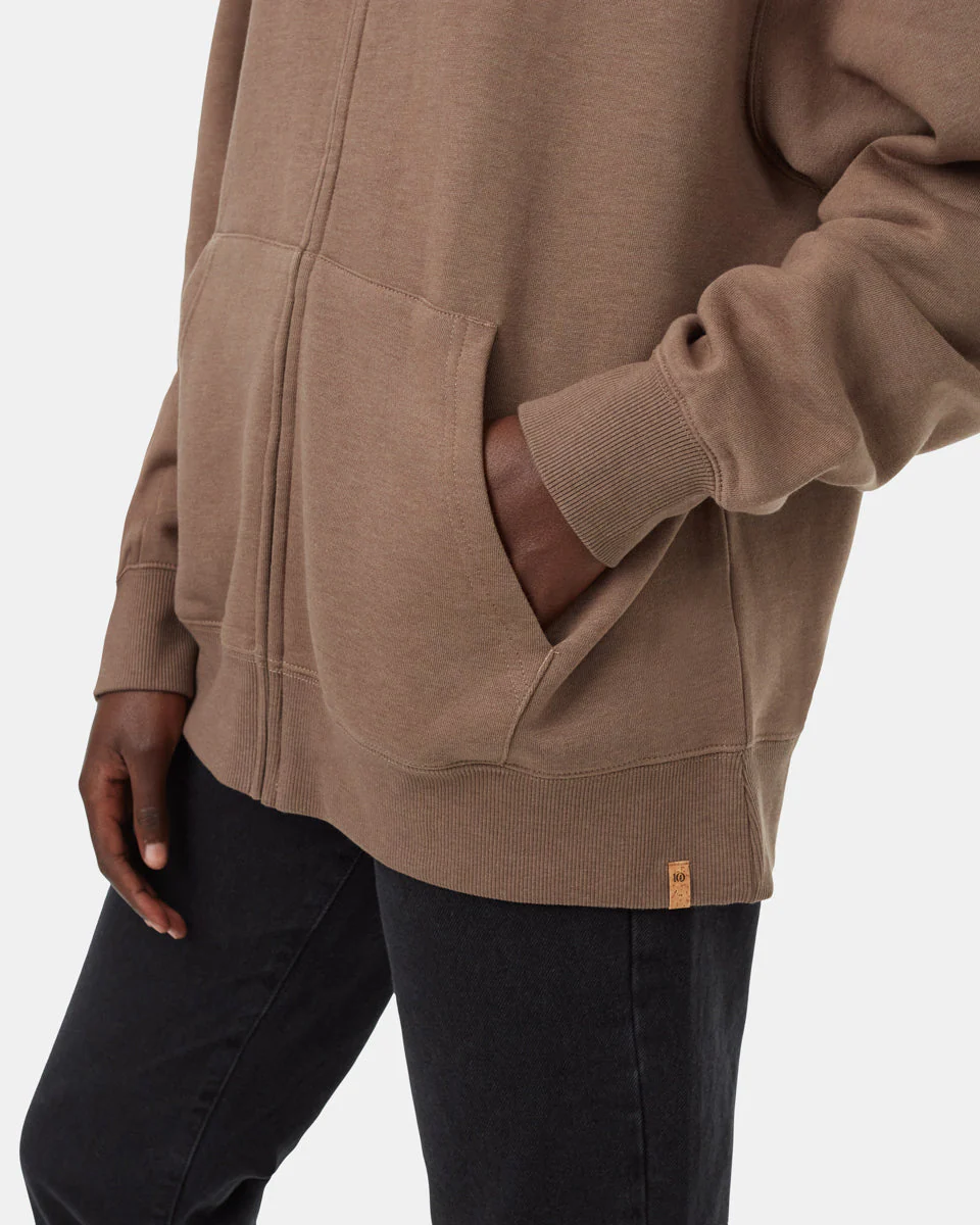 Tree Species Oversized Zip Hoodie - Image 6