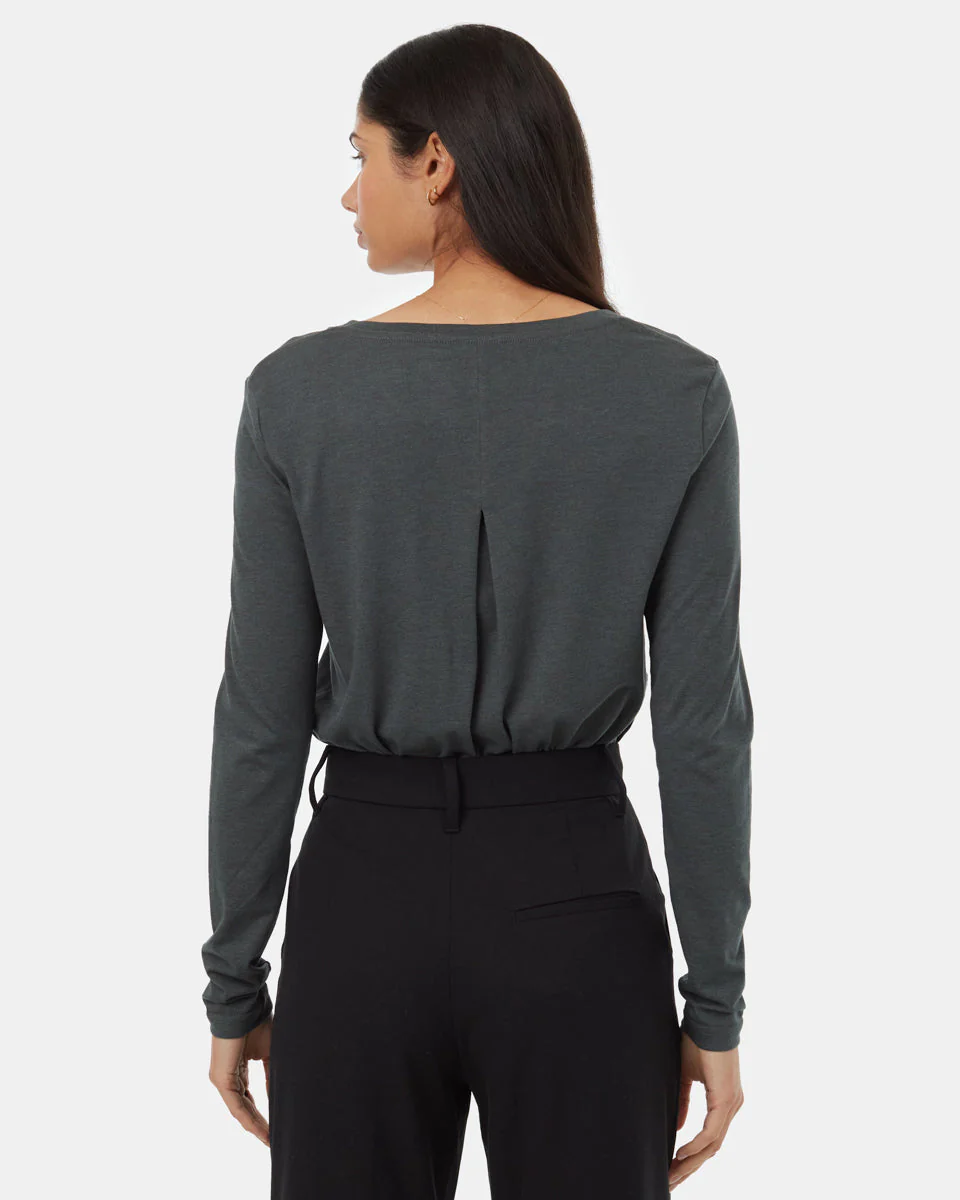 TreeBlend V-Neck Longsleeve T-Shirt - Image 3