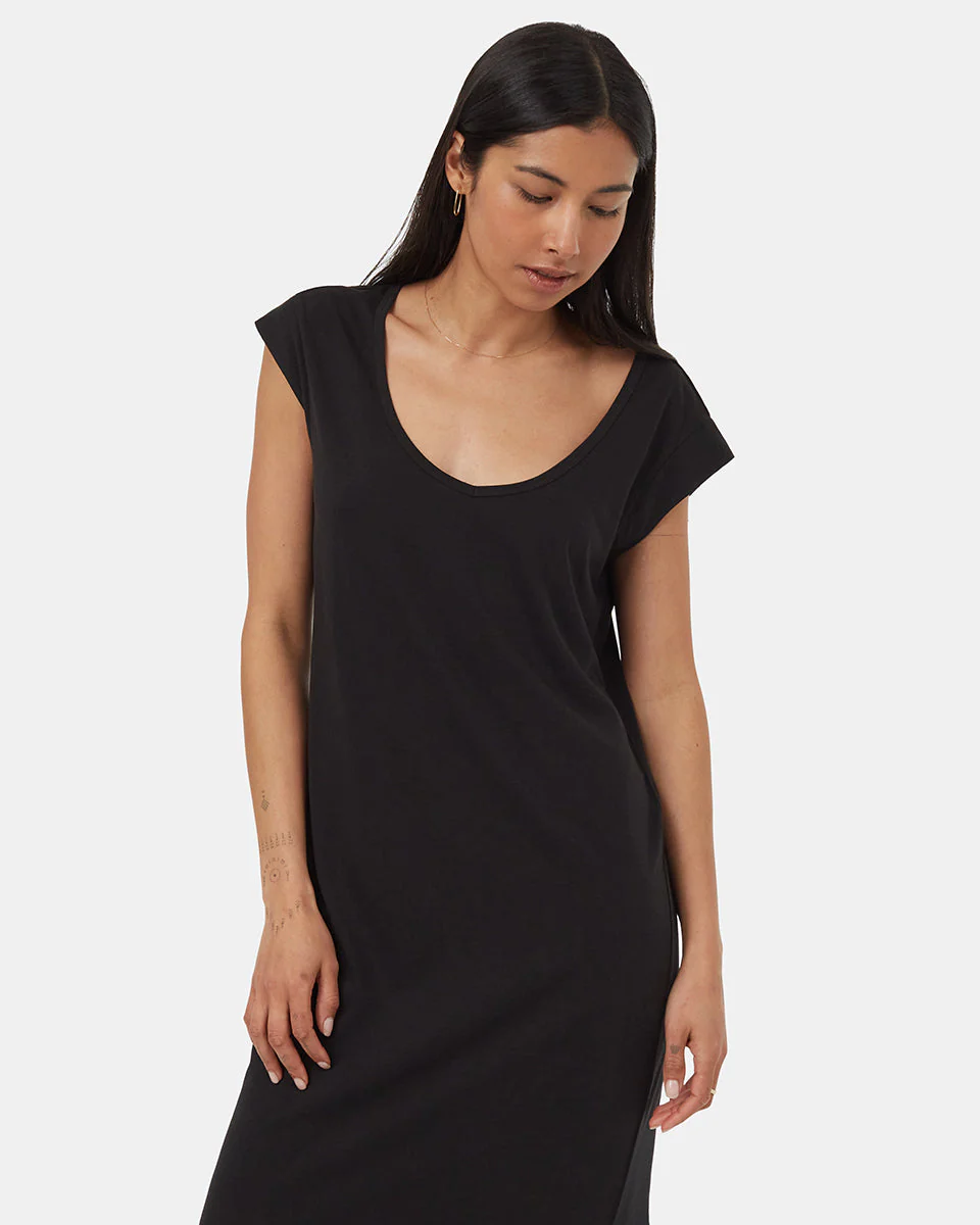TreeBlend V-Neck Midi Dress - Image 2