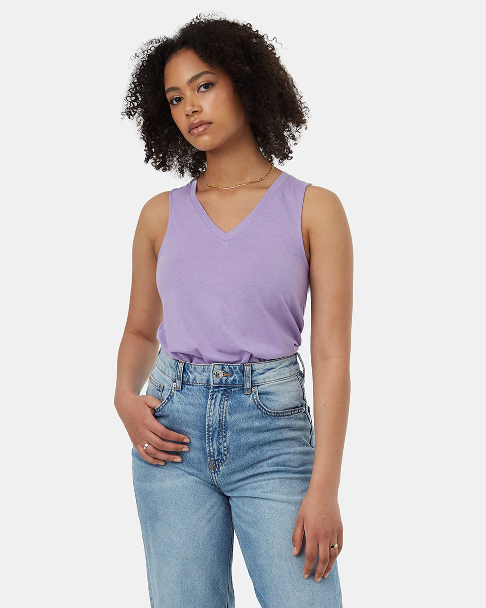 TreeBlend V-Neck Tank - Image 4