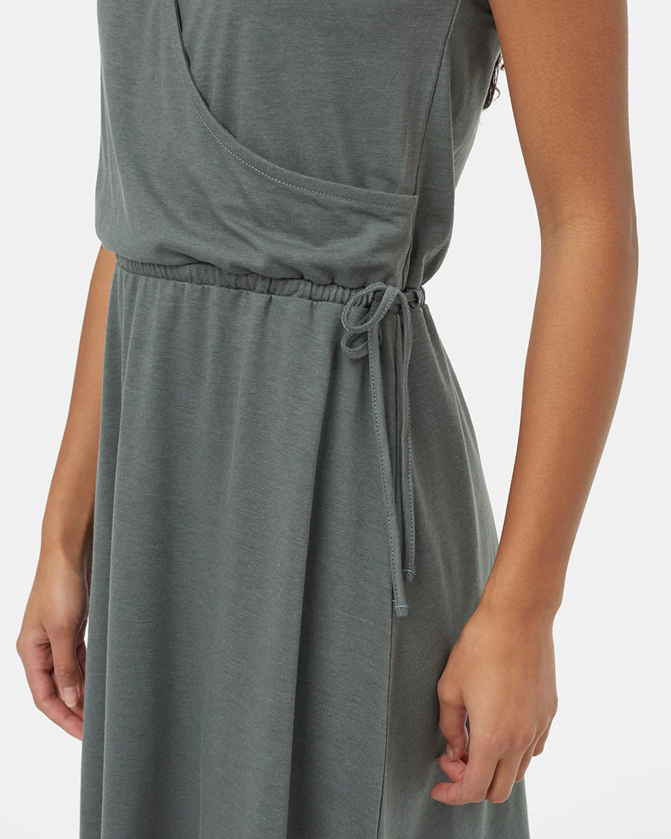 TreeBlend Wrap Front Dress - Image 5