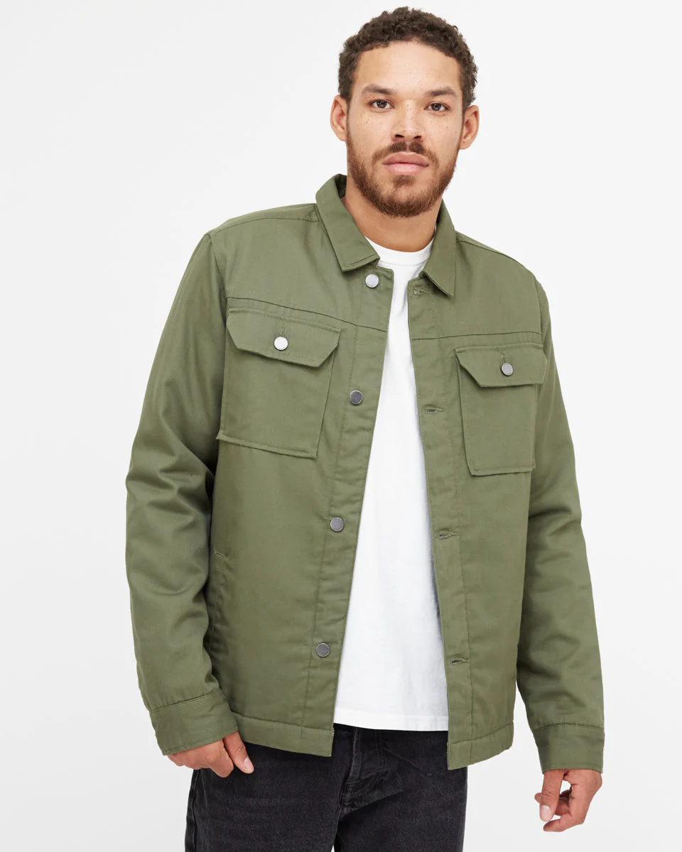 Treeline Canvas Unisex Jacket - Image 5