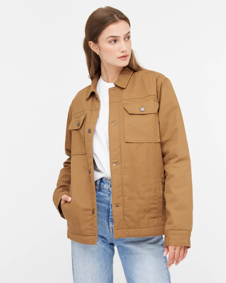 Treeline Canvas Unisex Jacket - Image 11