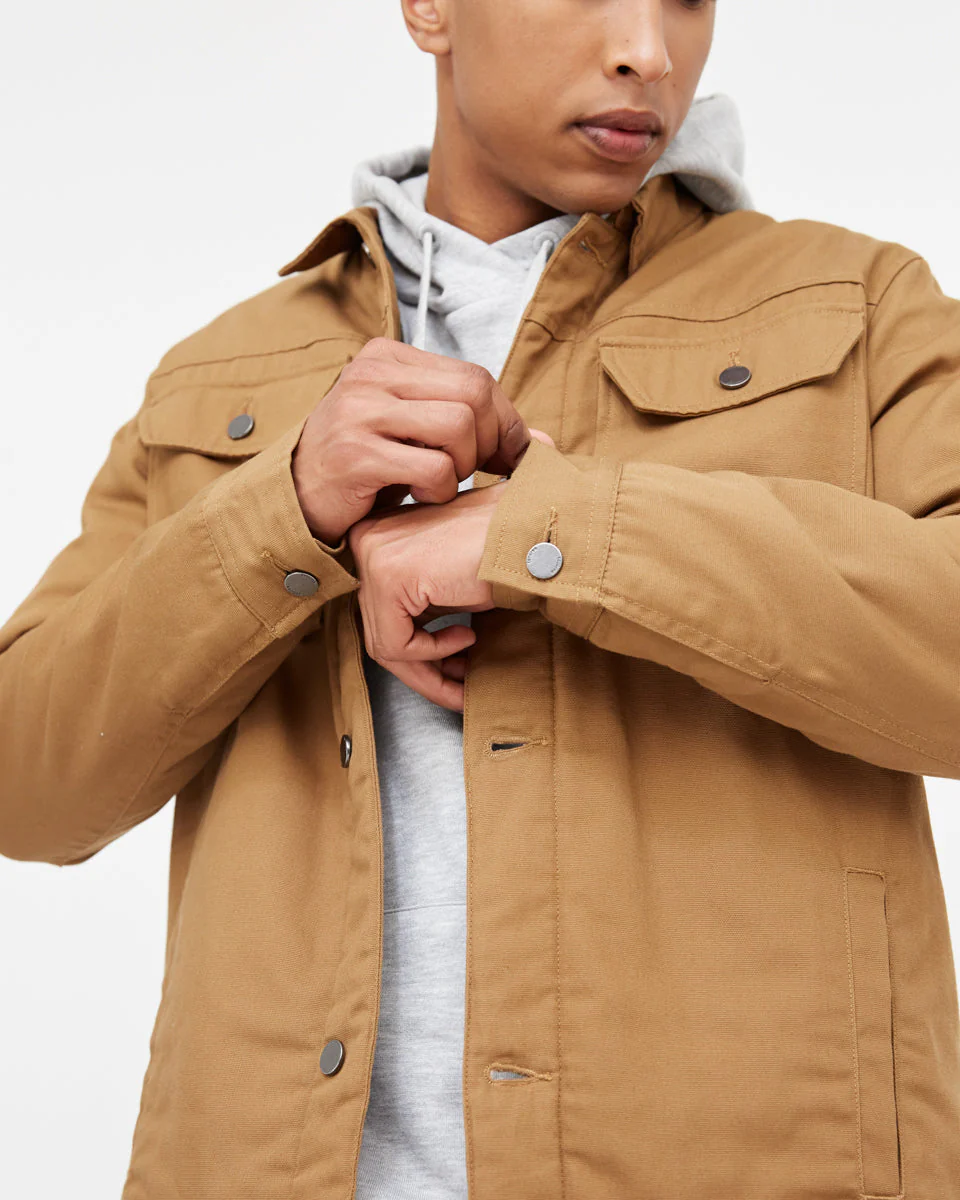 Treeline Canvas Unisex Jacket - Image 3