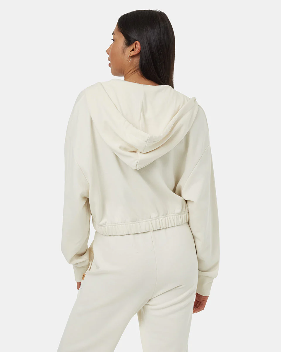 TreeTerry Oversized Cropped Zip Hoodie - Image 3