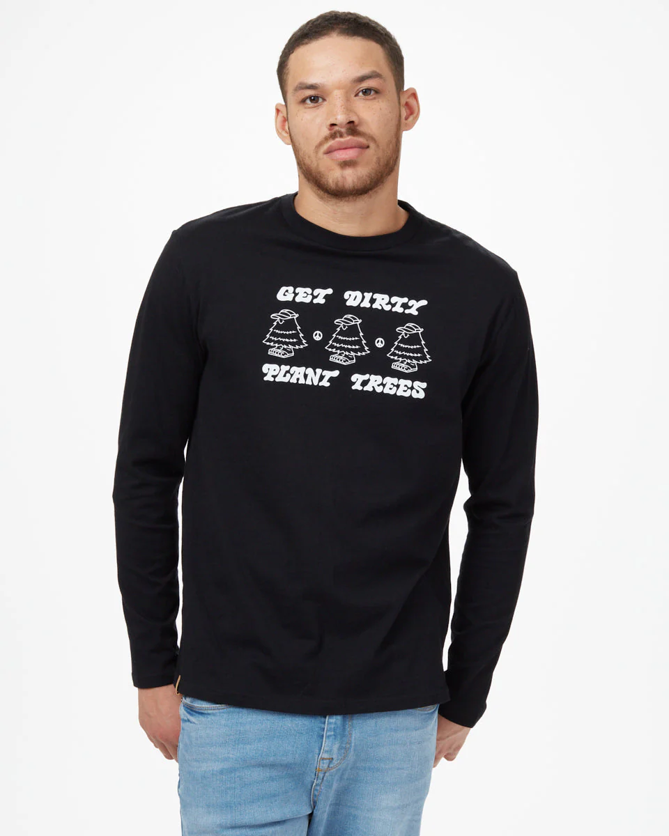 Ungendered Plant Trees LS T-Shirt - Image 2
