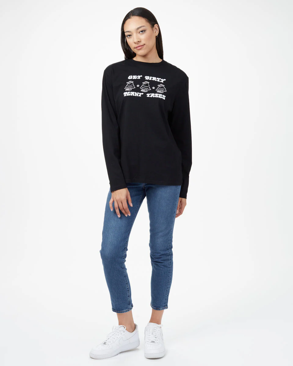 Ungendered Plant Trees LS T-Shirt - Image 4