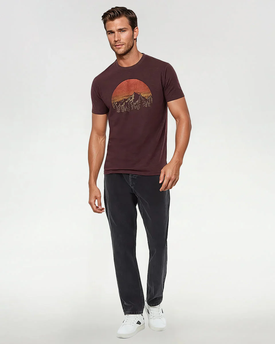 Vintage Sunset T-Shirt - Image 2