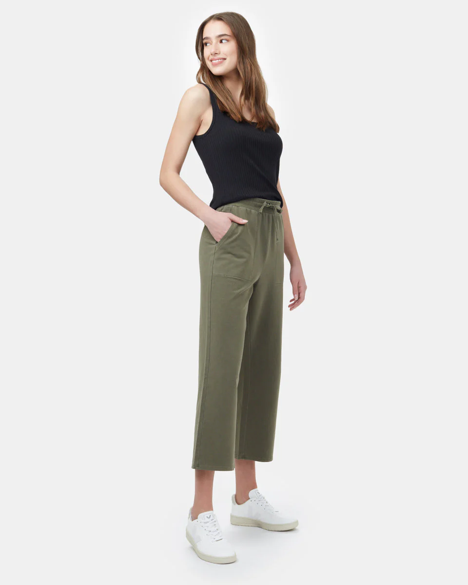 French Terry Wide Leg Sweatpant - Image 2